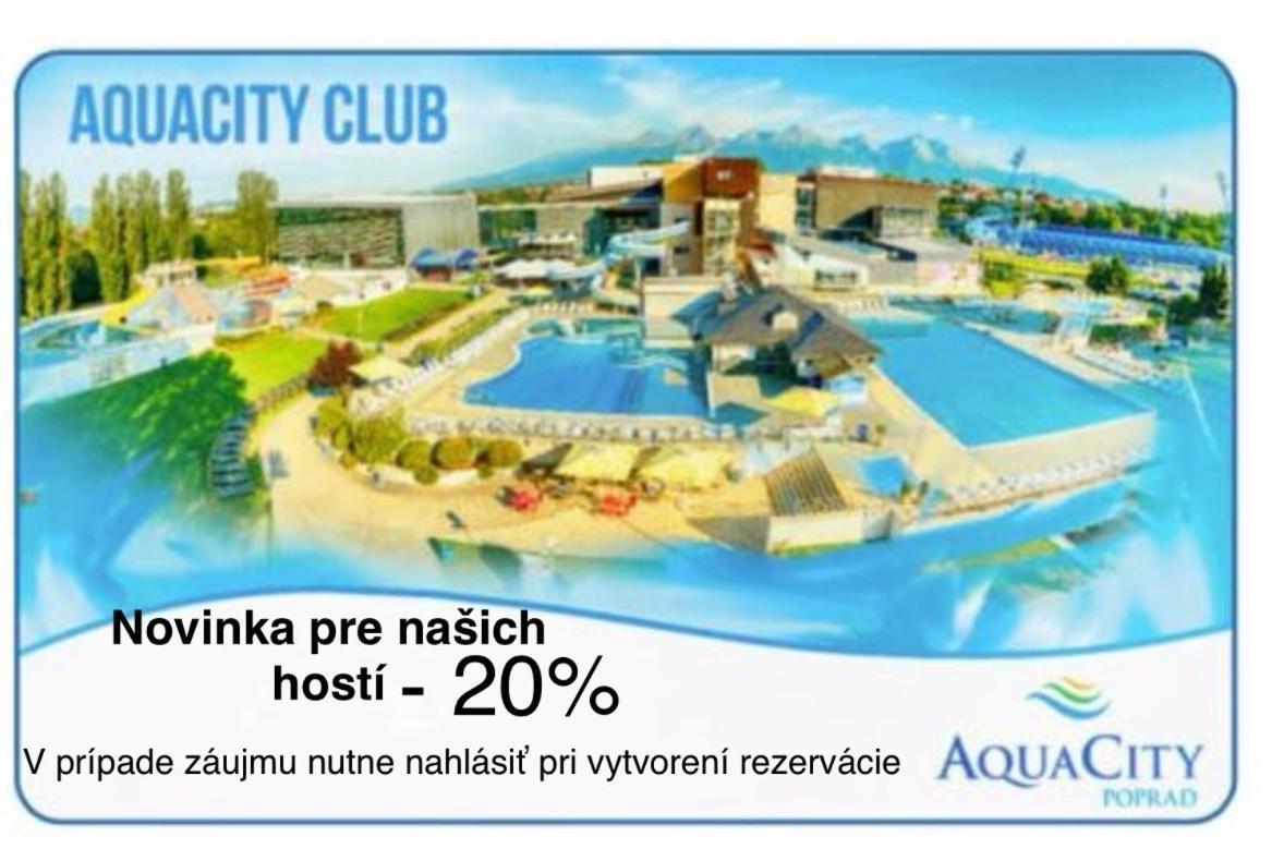 Apartmany Timea B 201 Vel'ka Lomnica Buitenkant foto